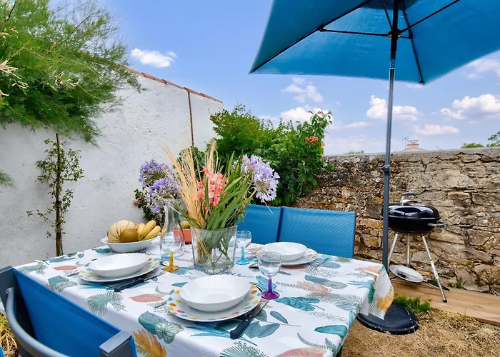 300m - Petite Maison Avec Jardin Pour 3 Apartmán *