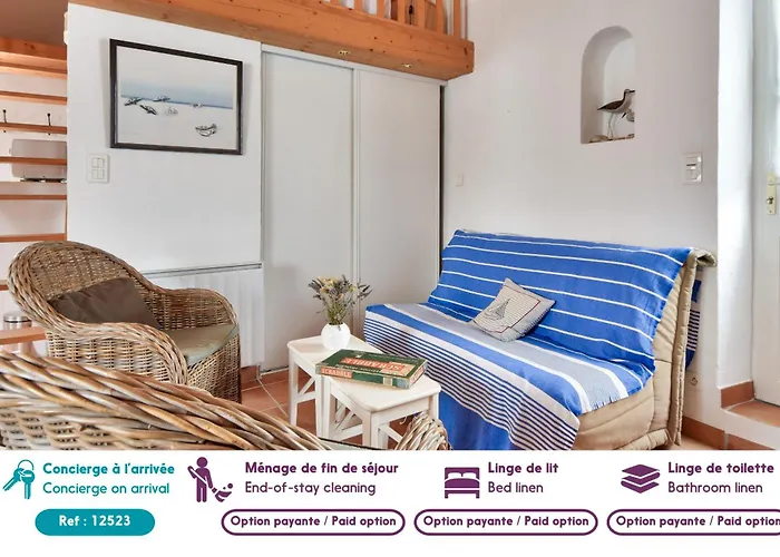 Apartmán 300m - Petite Maison Avec Jardin Pour 3